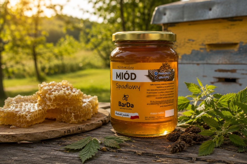 Miód spadziowy BarDa